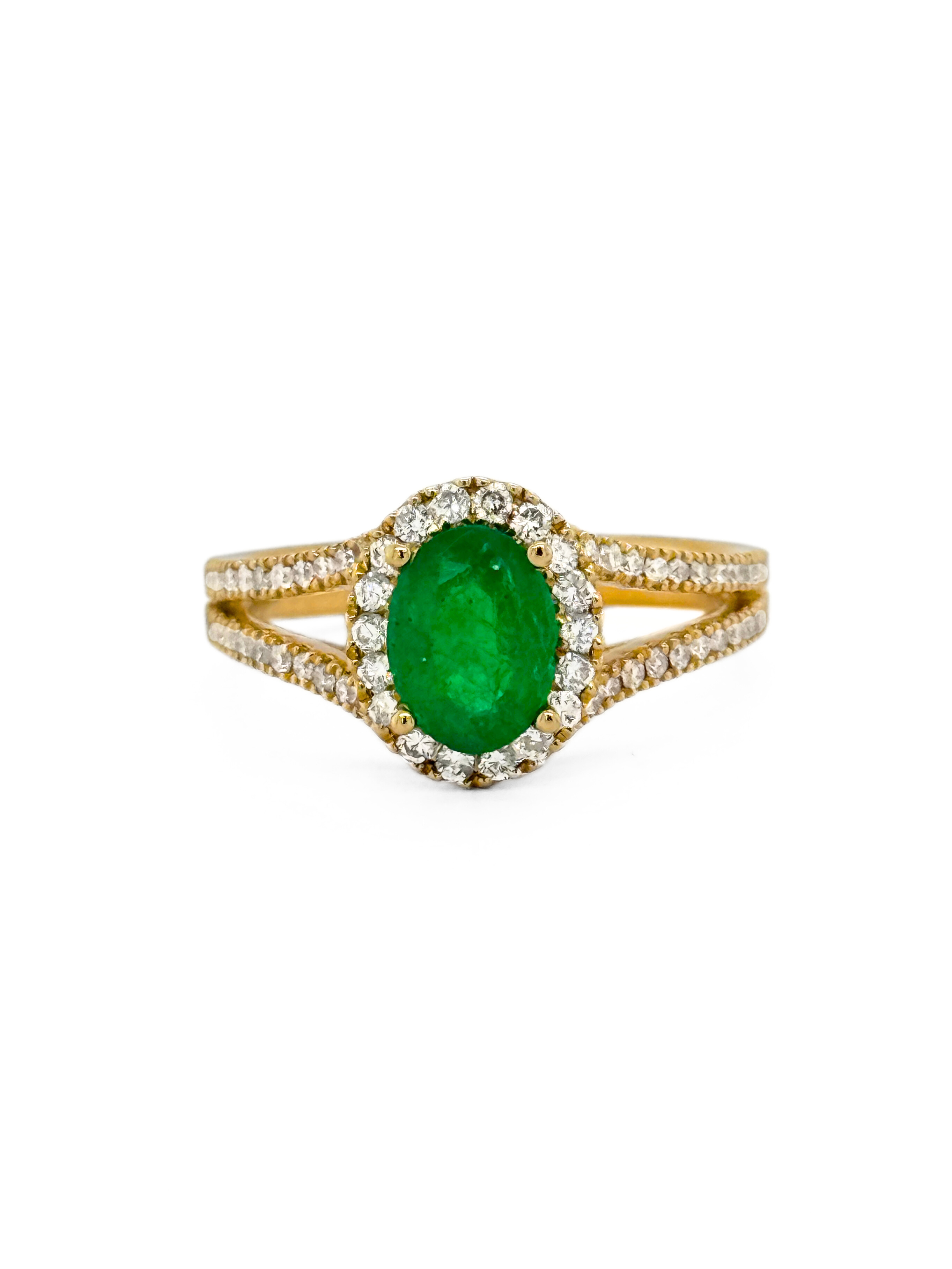 EMERALD VSSI LADY'S RING-400295